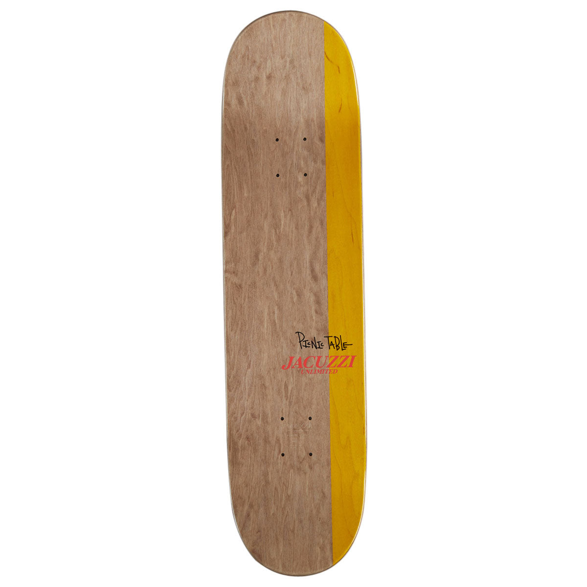 Jacuzzi Unlimited Bryan Herman Guest Board Fire Bird EX7 Skateboard Complete - Yellow - 8.25