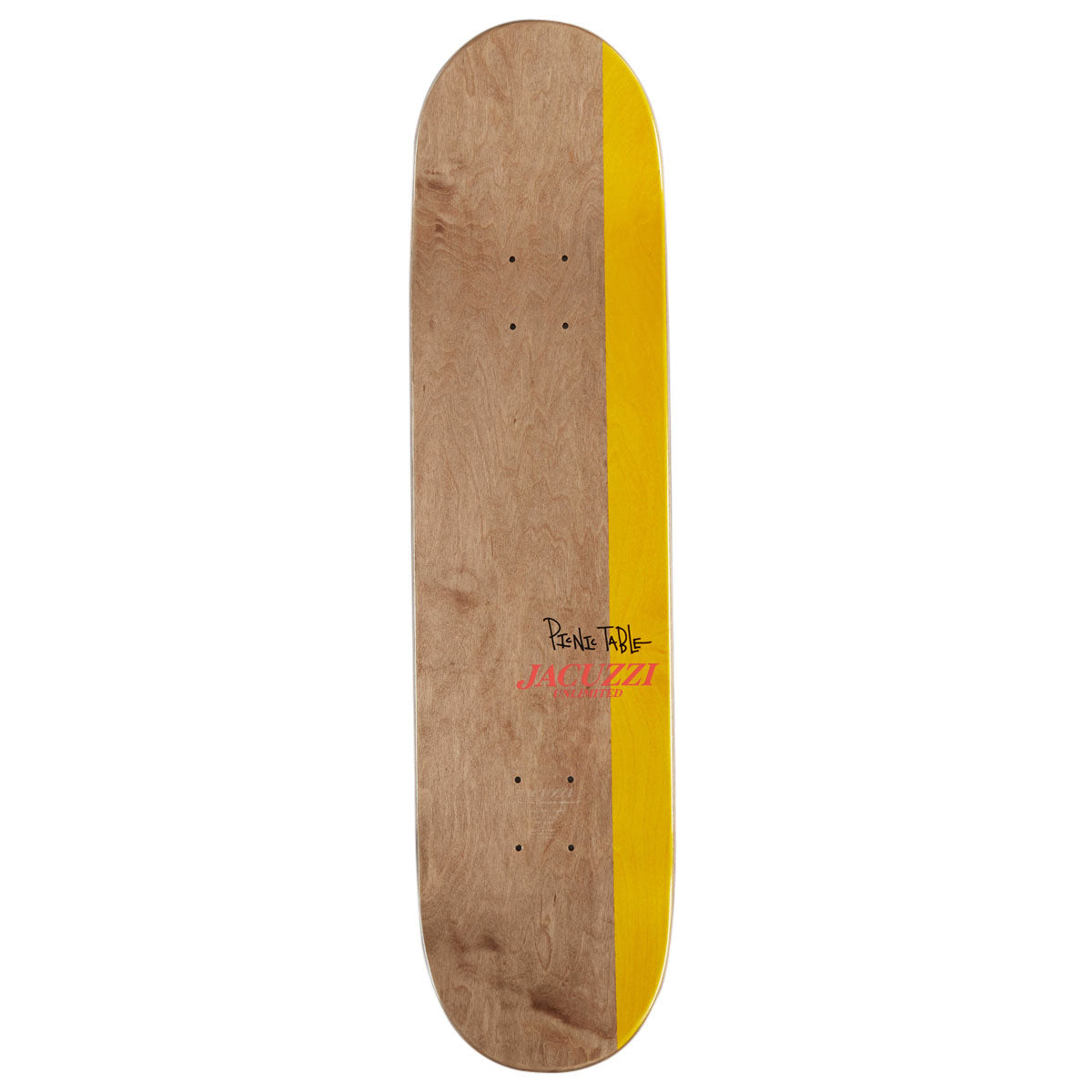 Jacuzzi Unlimited Brain Herman Guest Board Fire Bird EX7 Skateboard Complete - Yellow - 8.00