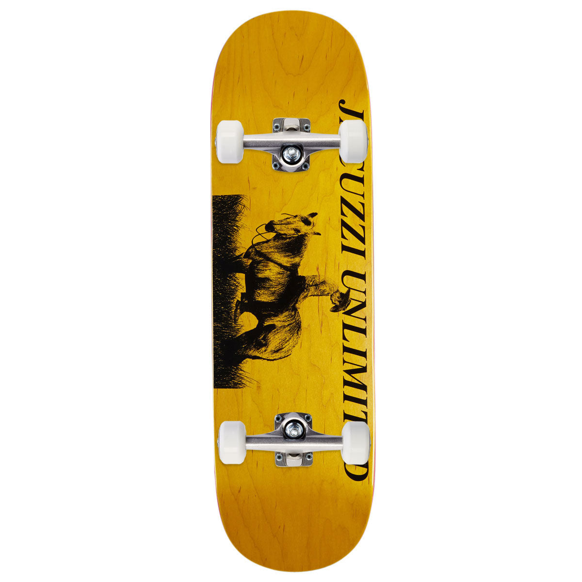 Jacuzzi Unlimited Jet Ski Cowboy Shovel Nose Full Shape EX7 Skateboard Complete - Yellow - 9.00