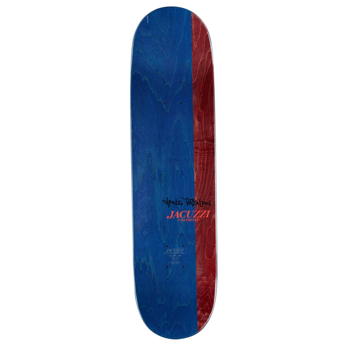 Jacuzzi Unlimited Weedstar EX7 Skateboard Deck - Black/Red - 8.50