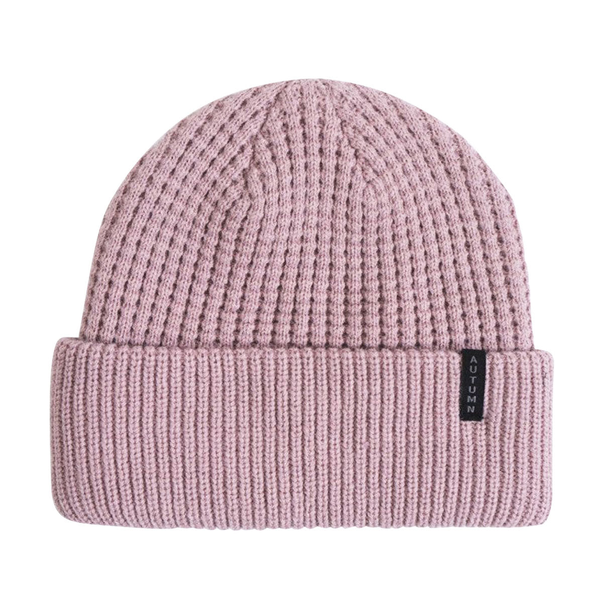 Autumn Thermal Knit Beanie - Dusty Pink image 1