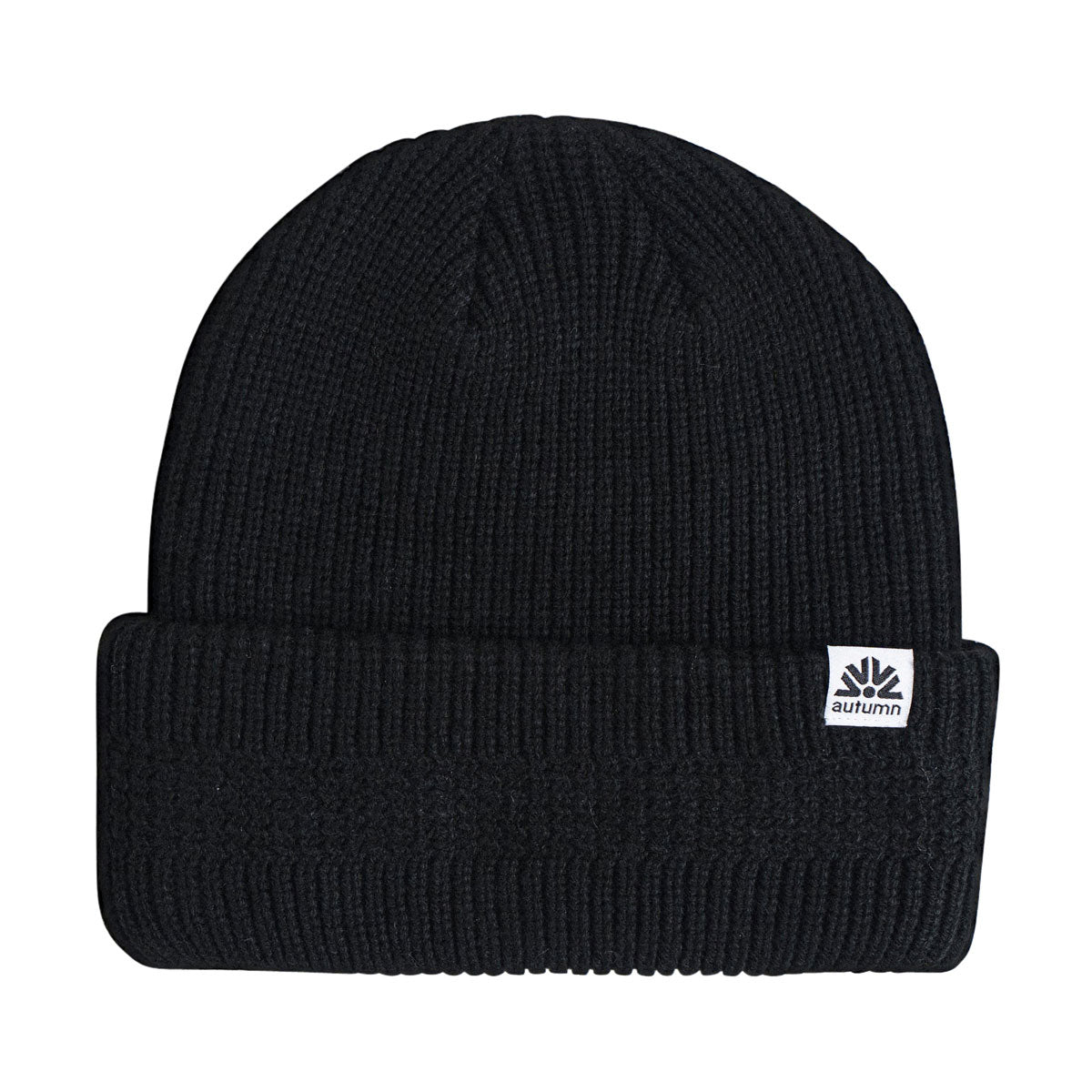 Autumn Loop Cuff Beanie - Black image 1