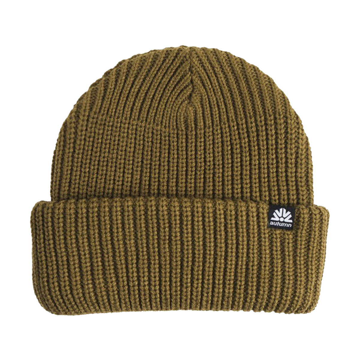 Autumn Ribbed Knit Beanie - Fir image 1