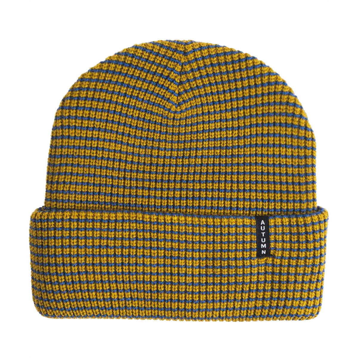 Autumn Stripe Beanie - Dijon image 1