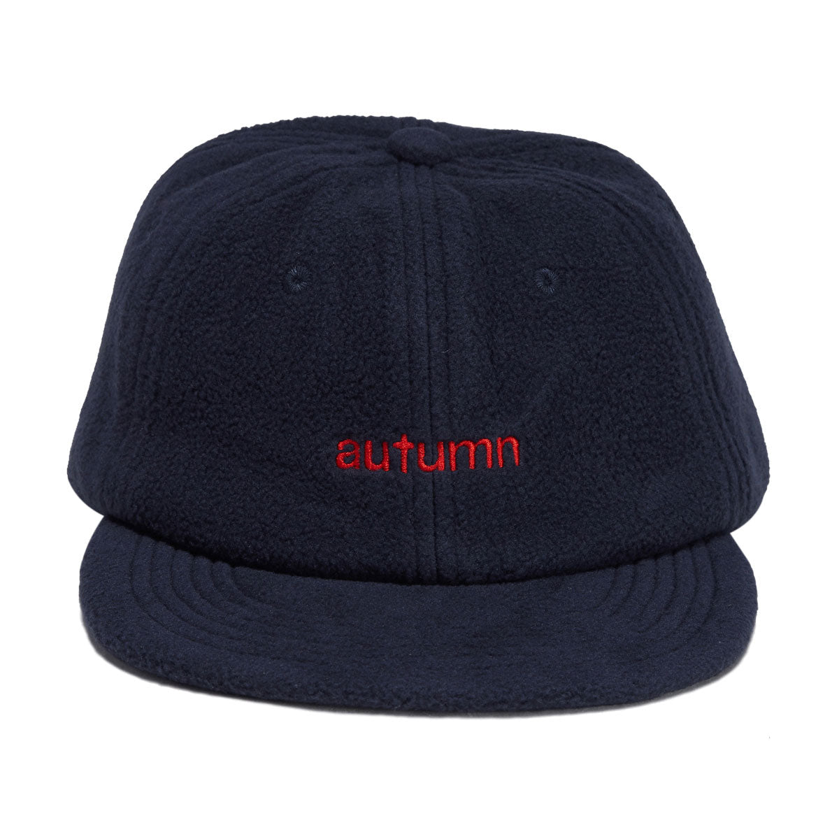Autumn Six Panel Fleece Hat - Midnight image 5