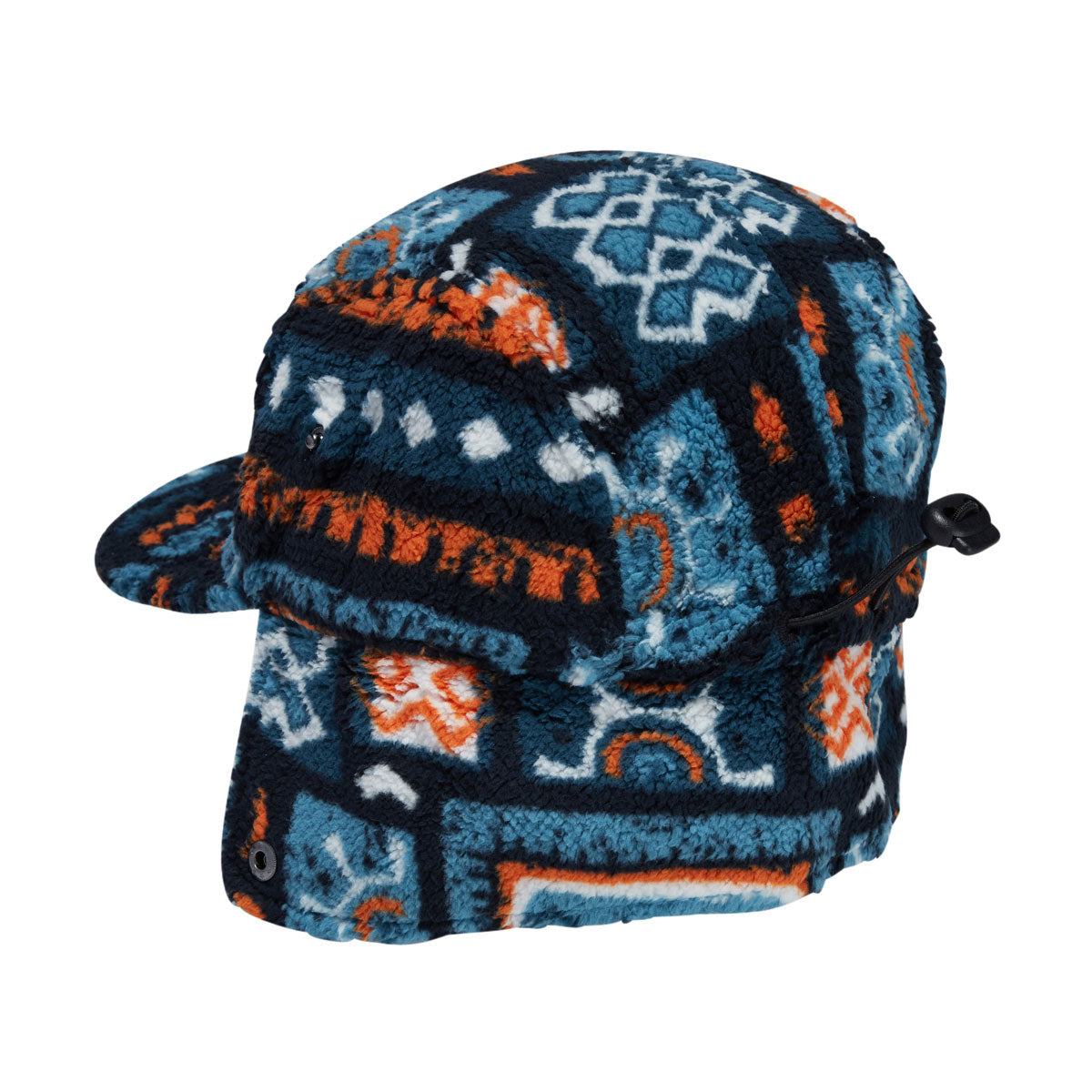 Autumn Fleece Flap Hat - Slate image 4