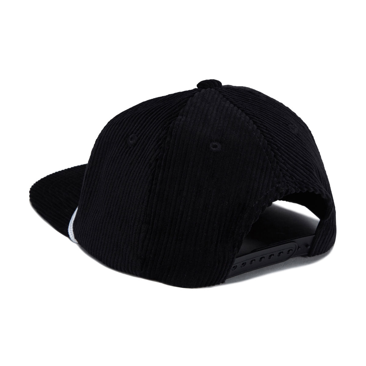 Autumn Cord 5 Panel Mesh Hat - Black image 2