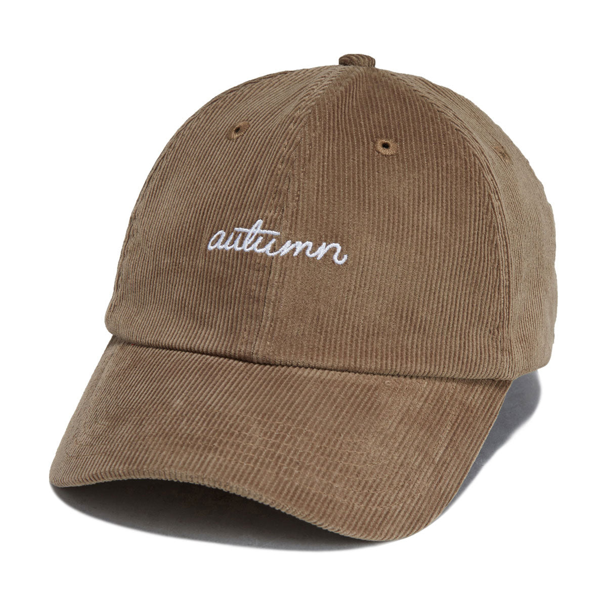 Autumn Cord 6 Panel Hat - Khaki image 1