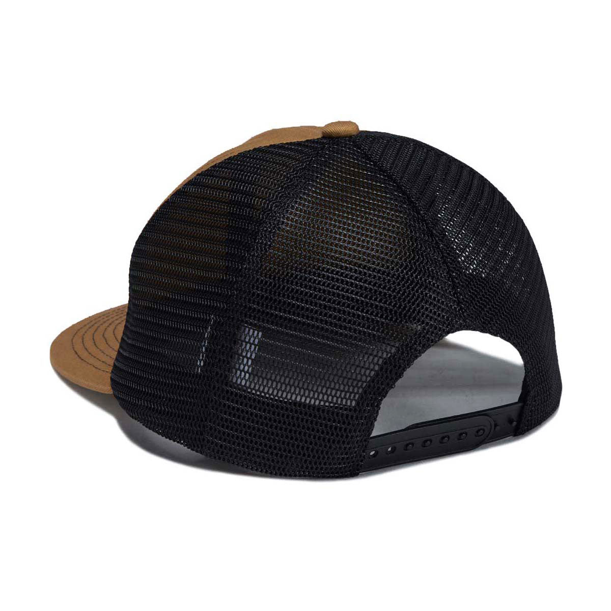 Autumn Twill 6 Panel Trucker Hat - Brown image 2