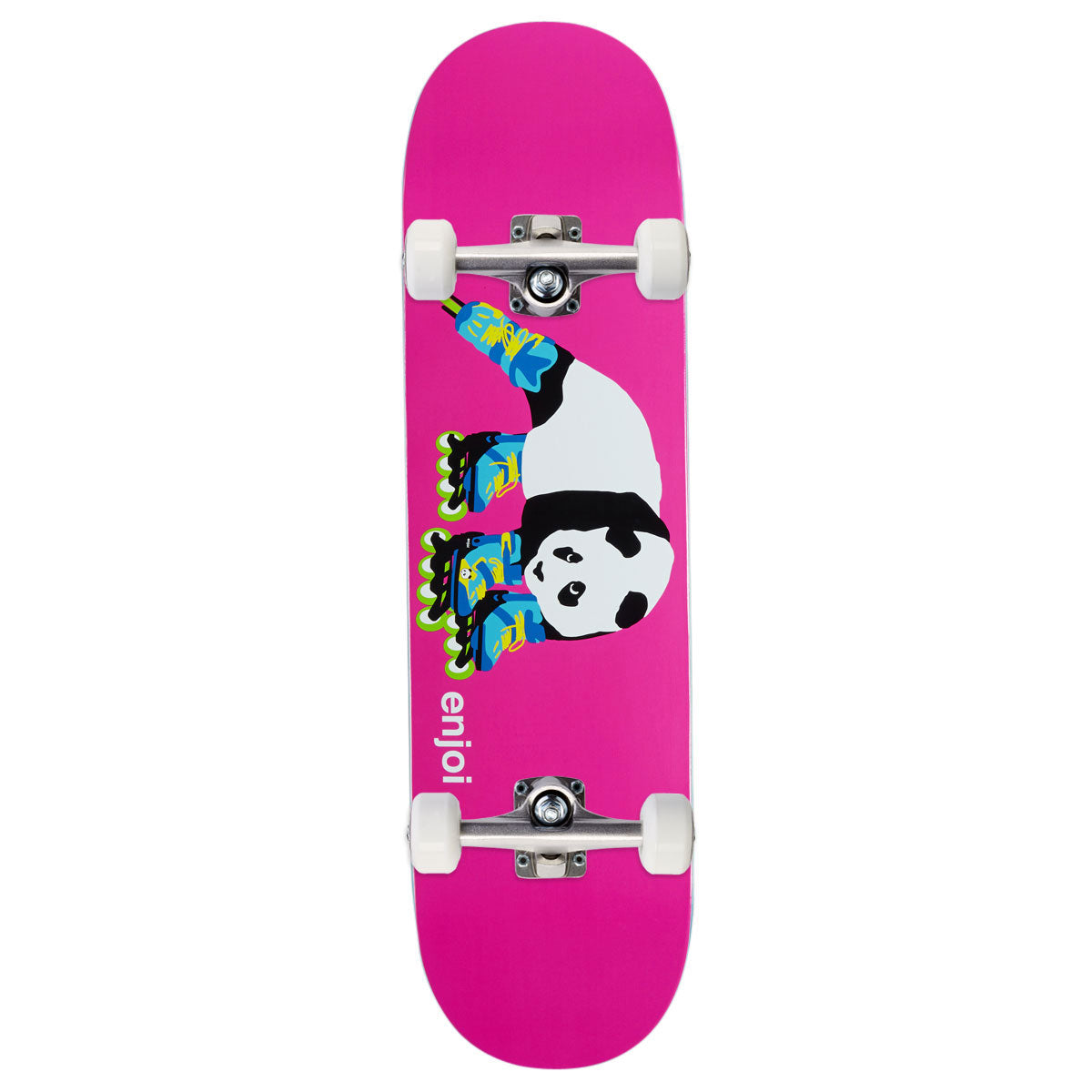 Enjoi Big Box Roller Blades R7 Skateboard Complete - Pink - 8.50