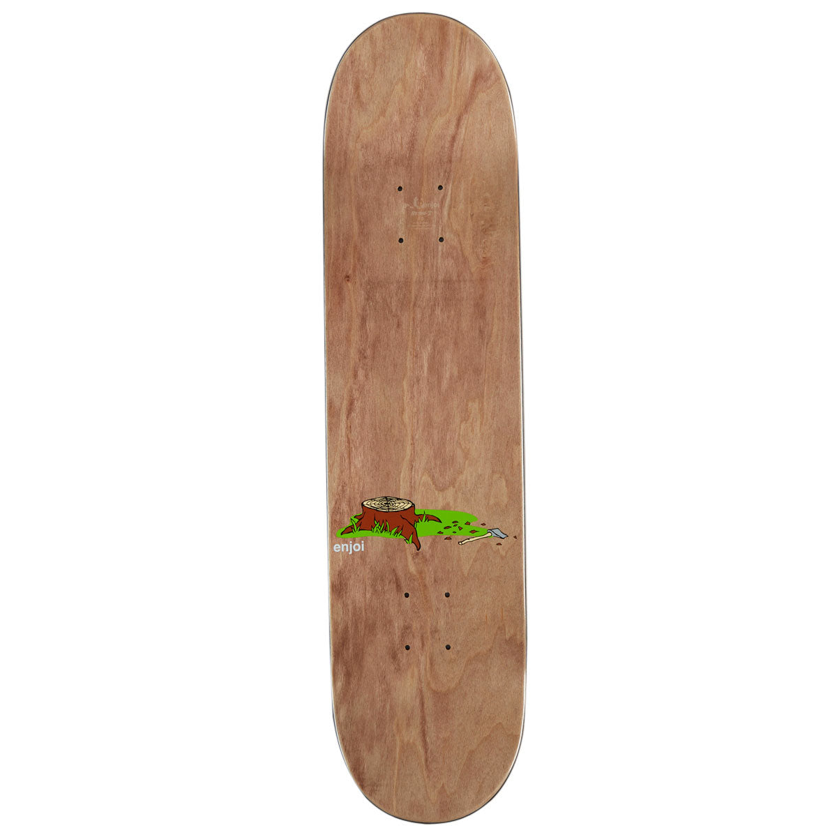 Enjoi Helvetica Neue R7 Skateboard Deck - White - 8.00