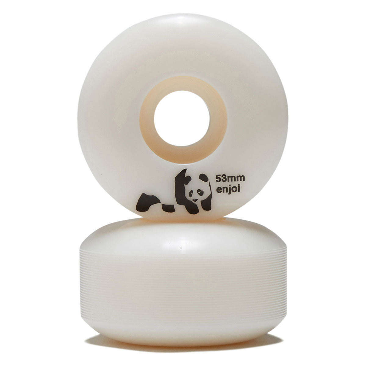 Enjoi Whitey Skateboard Wheels - White - 53mm image 2