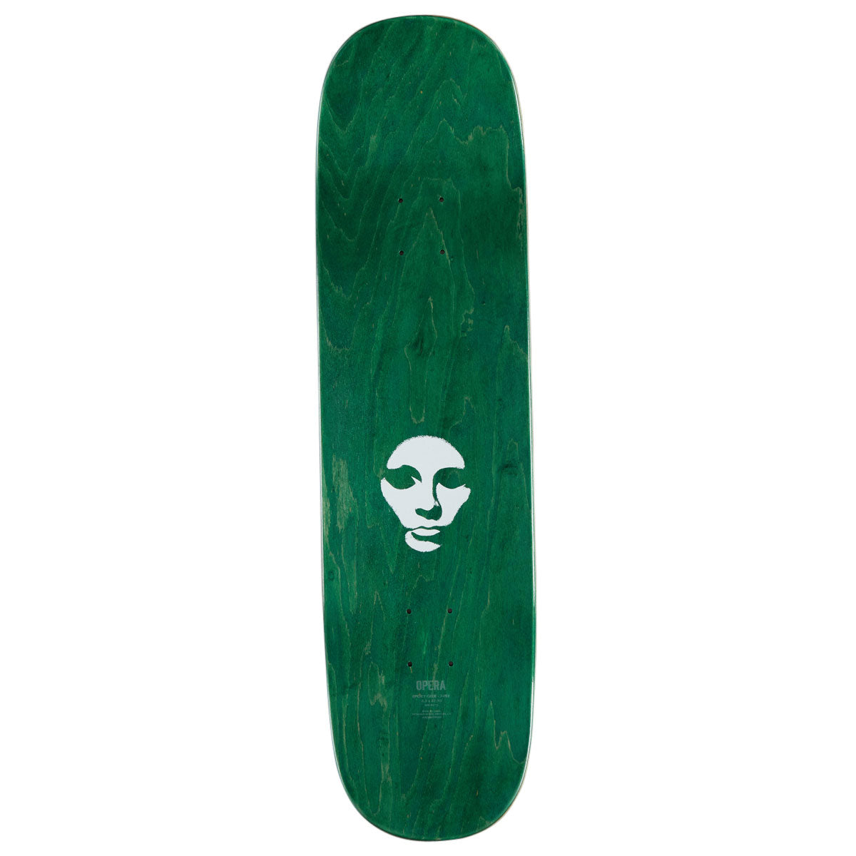 Opera Woolley Nightmare EX7 Skateboard Deck - Yellow - 8.50