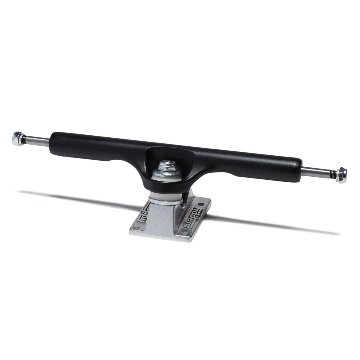 Slappy ST1 Hollow Wide Boys Laser Etch Skateboard Trucks - Black/Polished - 11.00