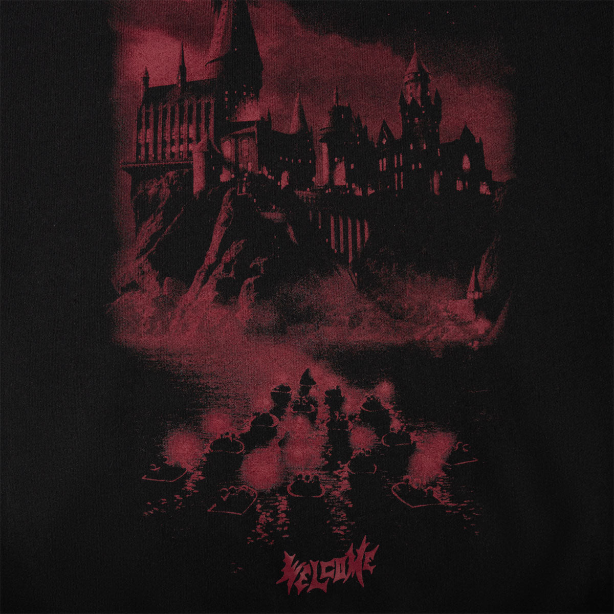 Welcome x Harry Potter Arrival Hoodie - Black image 3