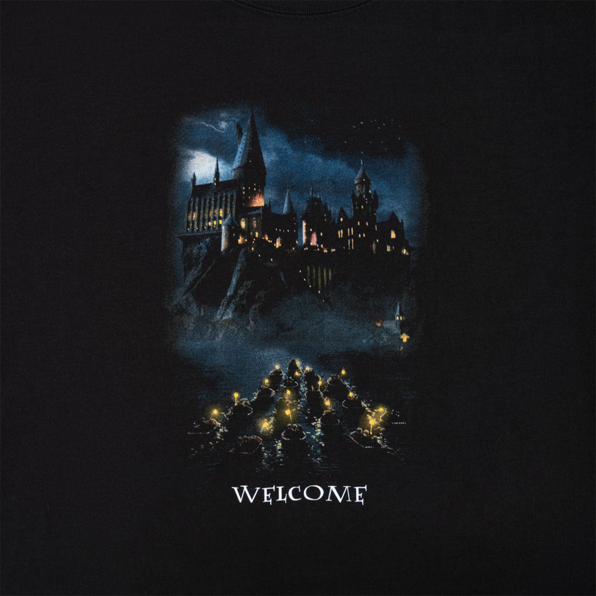 Welcome x Harry Potter Arrival T-Shirt - Black image 3