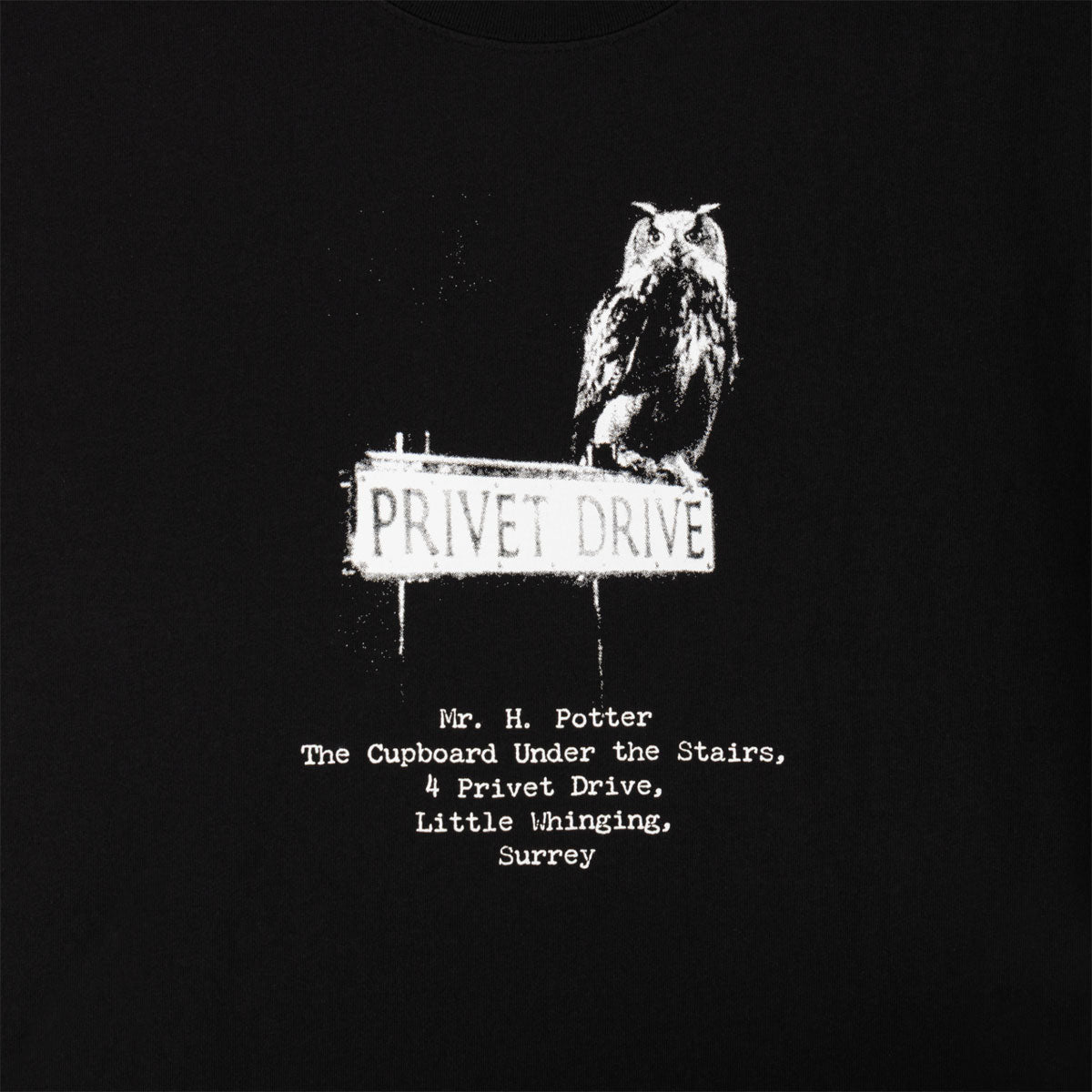 Welcome x Harry Potter Acceptance T-Shirt - Black image 3