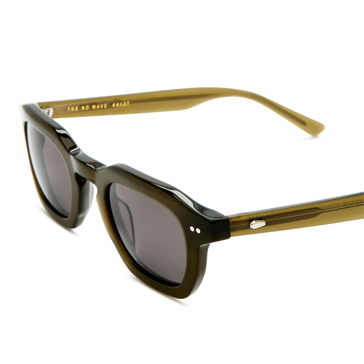 Crap Eyewear The No Wave Sunglasses - Seaweed Bio/Polarized Smoke image 4
