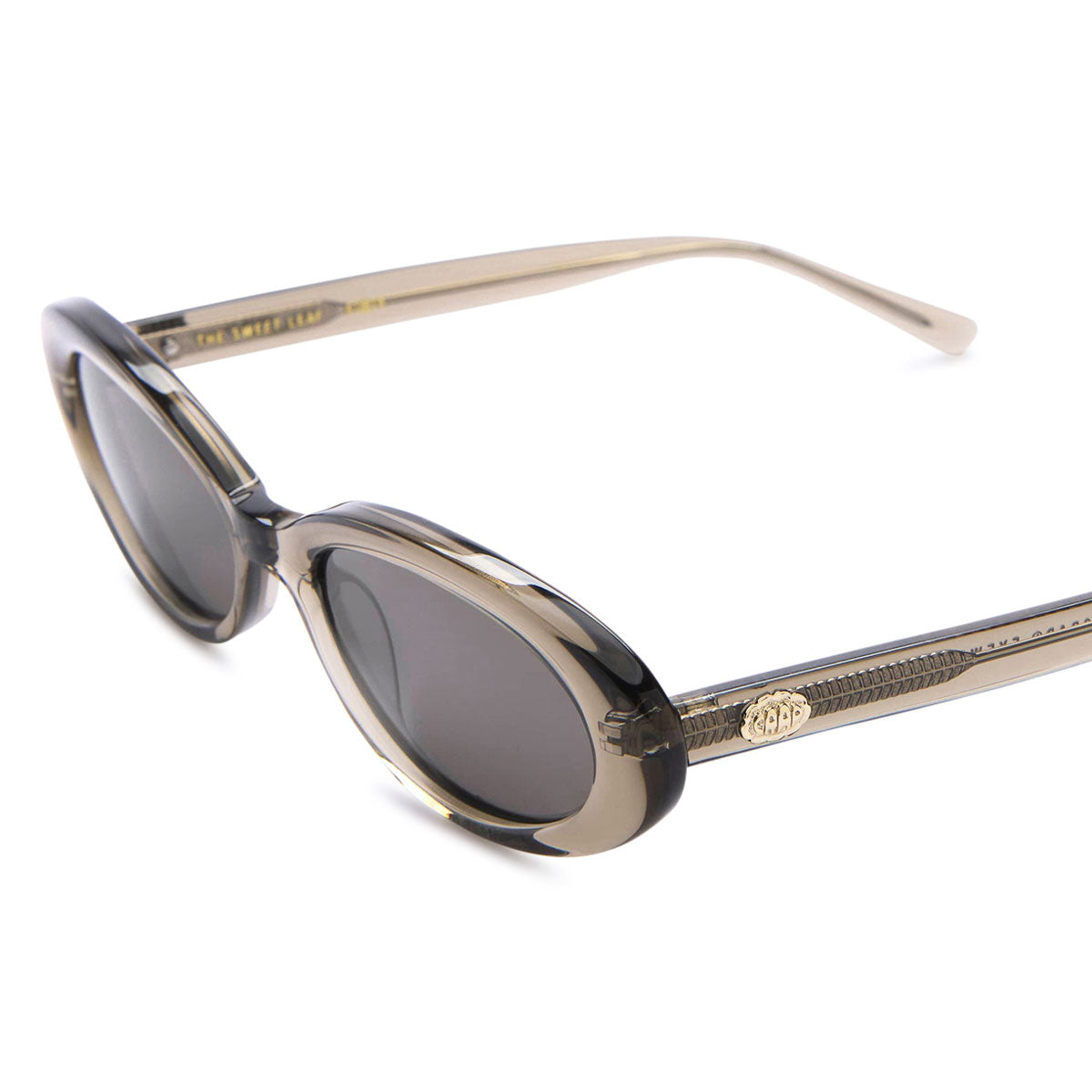 Crap Eyewear The Sweet Leaf Sunglasses - Crystal Stone Bio/Polarized Smoke image 4