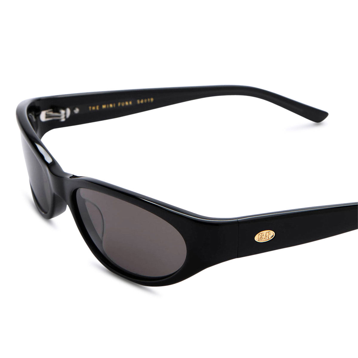 Crap Eyewear The Mini Funk Sunglasses - Black Bio/Polarized Smoke image 4