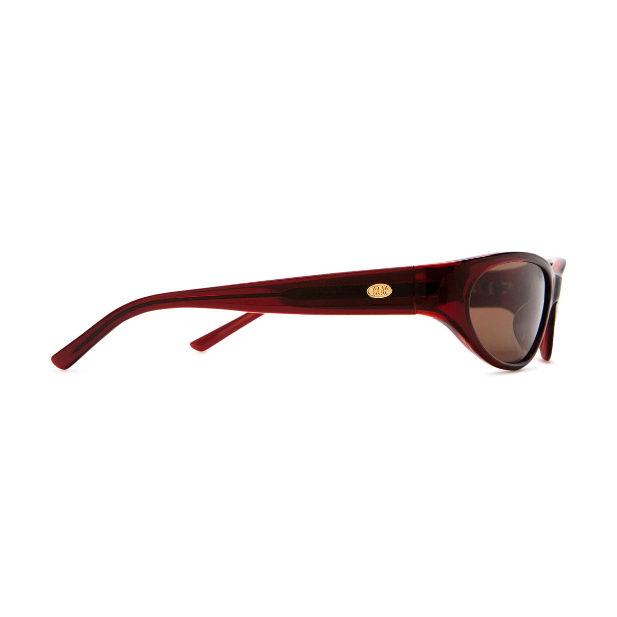 Crap Eyewear The Mini Funk Sunglasses - Crystal Black Cherry Bio/Desert image 3