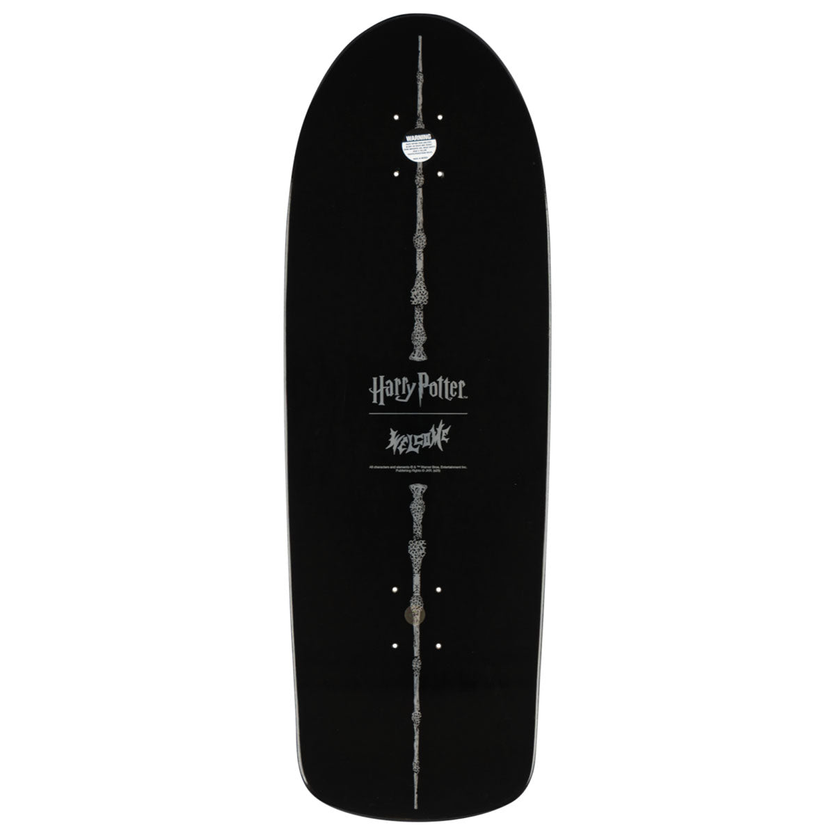 Welcome x Harry Potter Dementor On A Boar Skateboard Deck - Black - 10.10