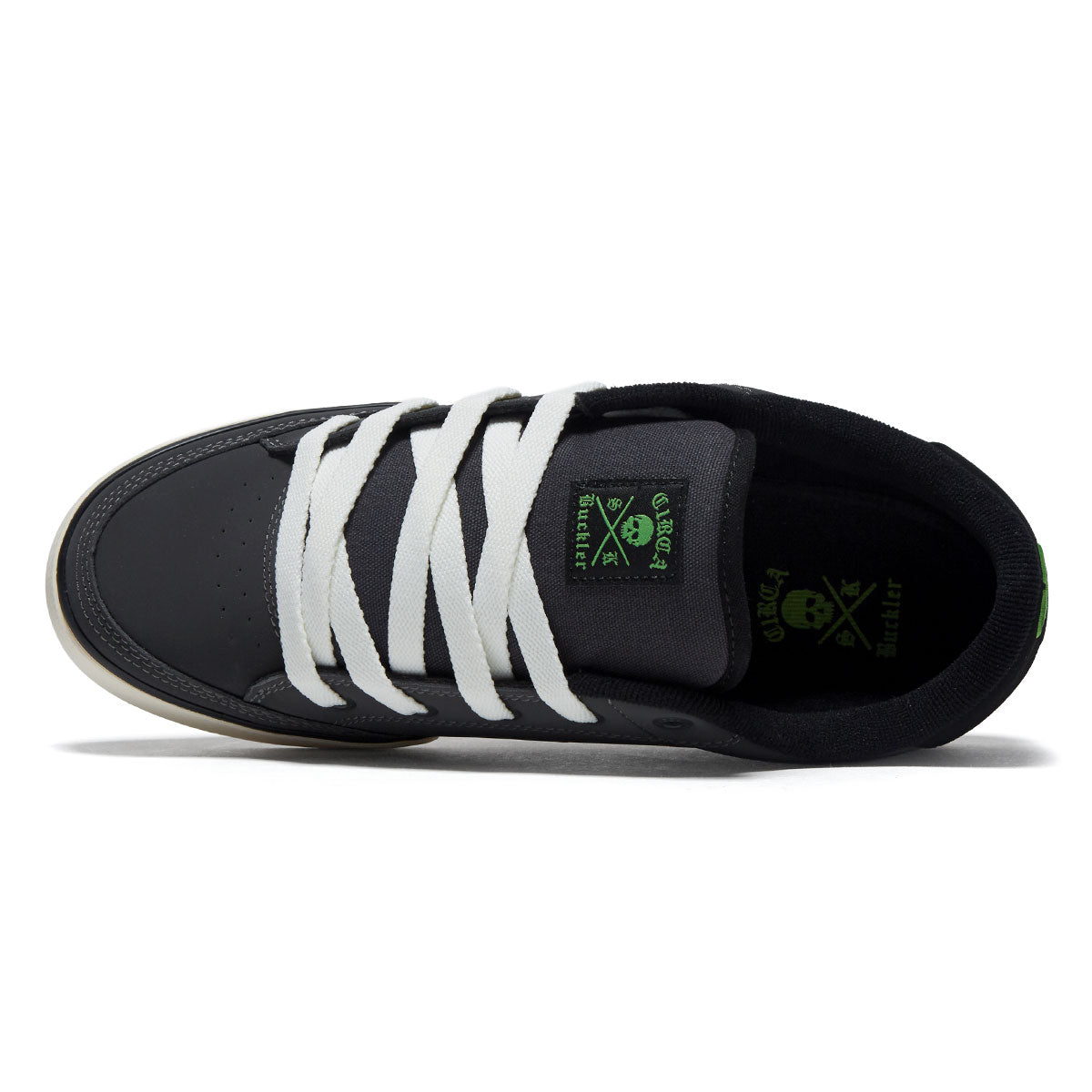 C1rca Buckler SK Shoes - Gray/Black/Green image 3