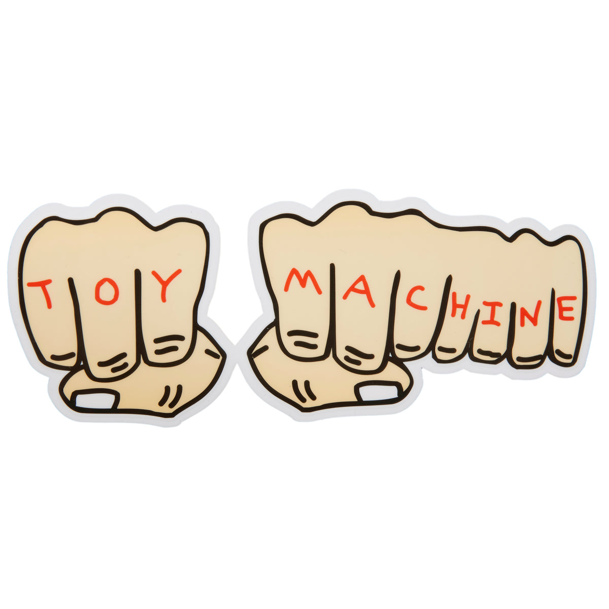 Toy Machine Fists Stickers image 1