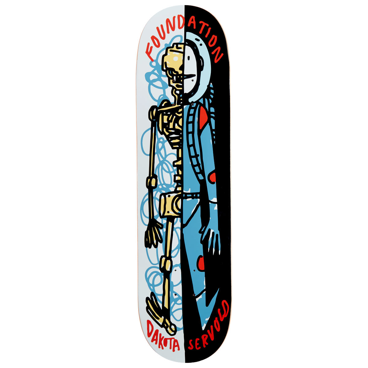 Foundation Servold Astordroid Skateboard Deck - 8.25