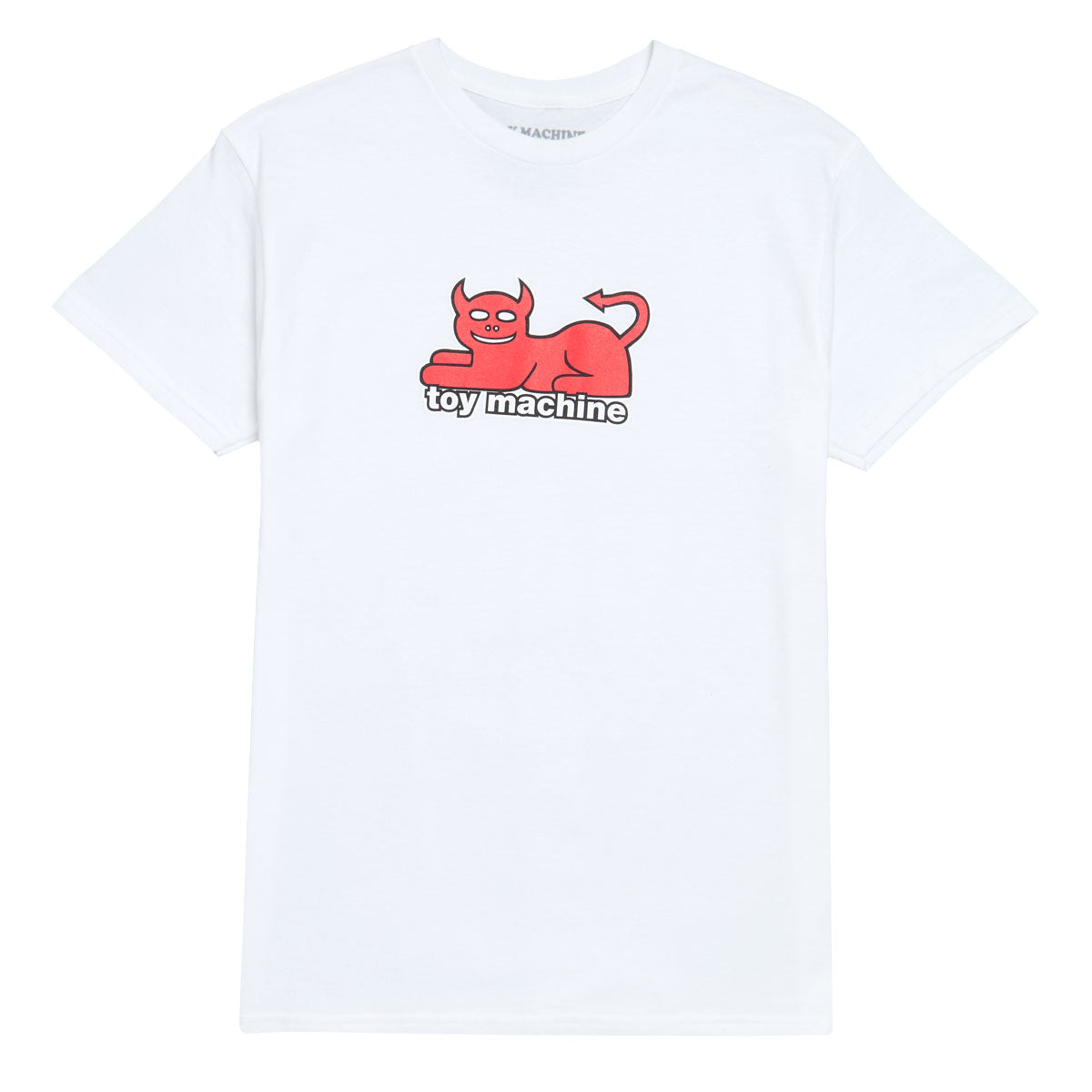 Toy Machine Devil Cat T-Shirt - White image 1