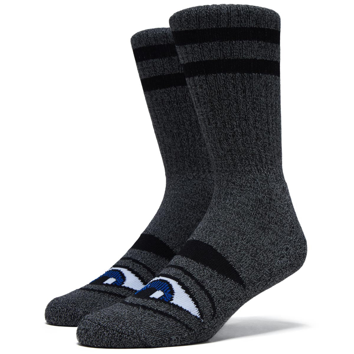 Toy Machine Heather Sect Eye Socks - Heather Black image 1