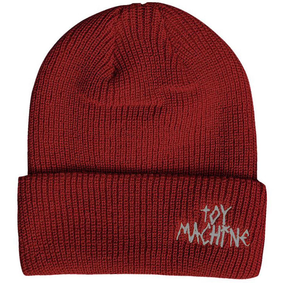 Toy Machine Tape Logo Beanie - Maroon image 1