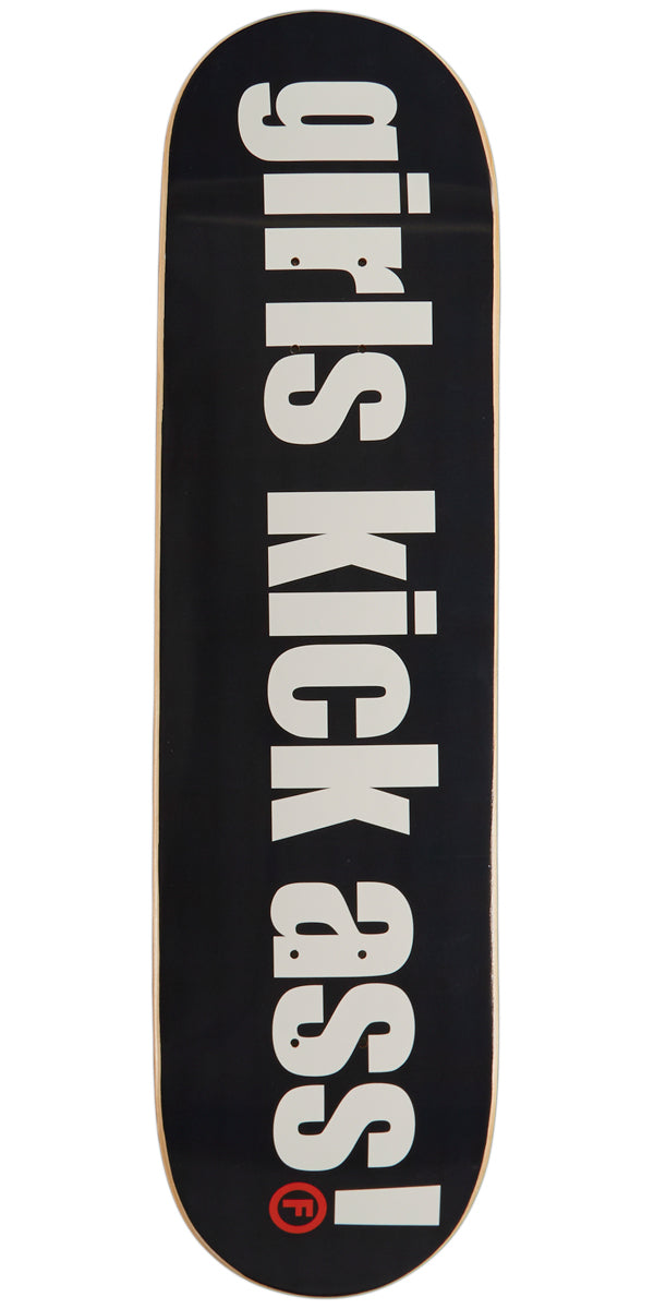 Foundation Girls Kick Ass Skateboard Deck - 8.25