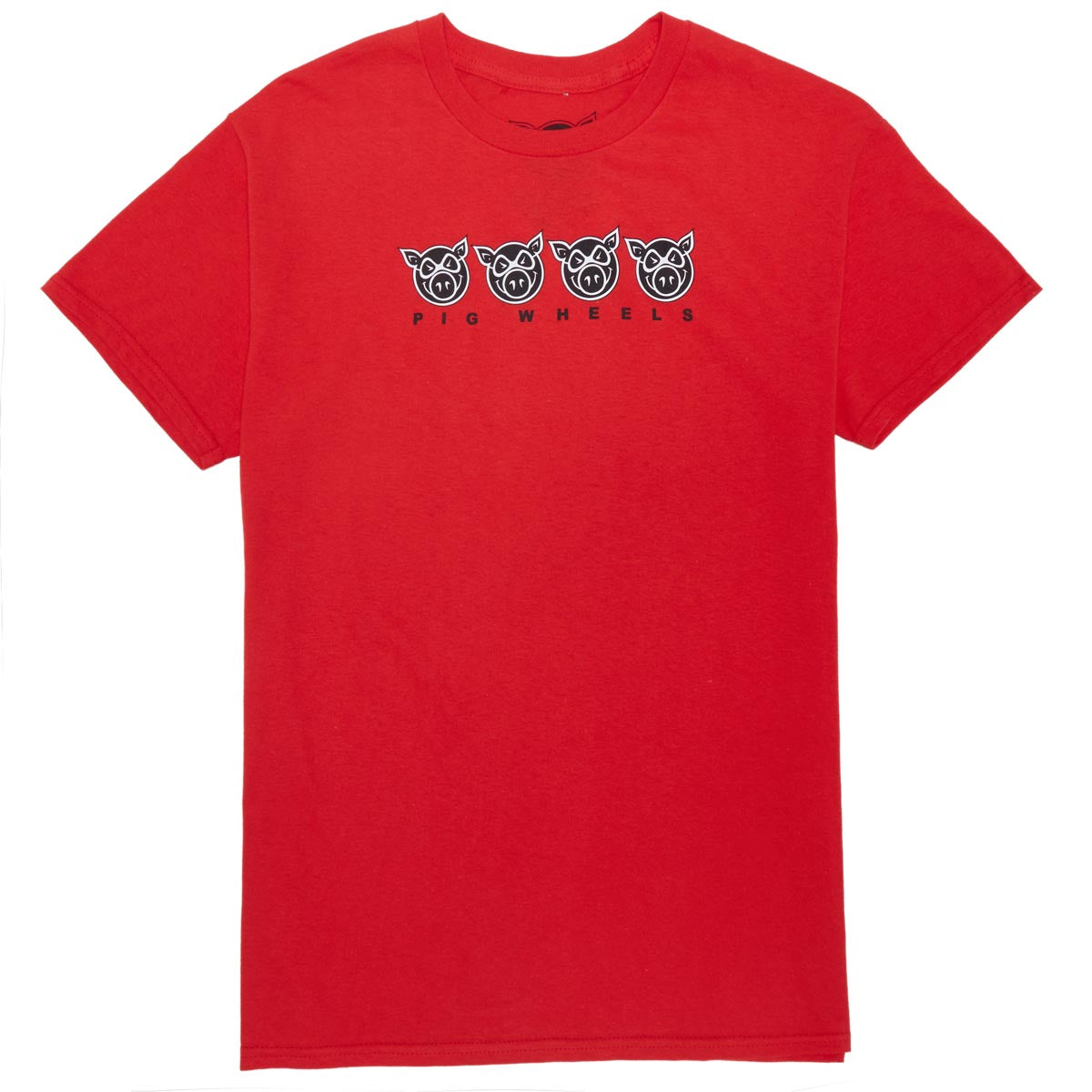 Pig Multi Pig T-Shirt - Red image 1