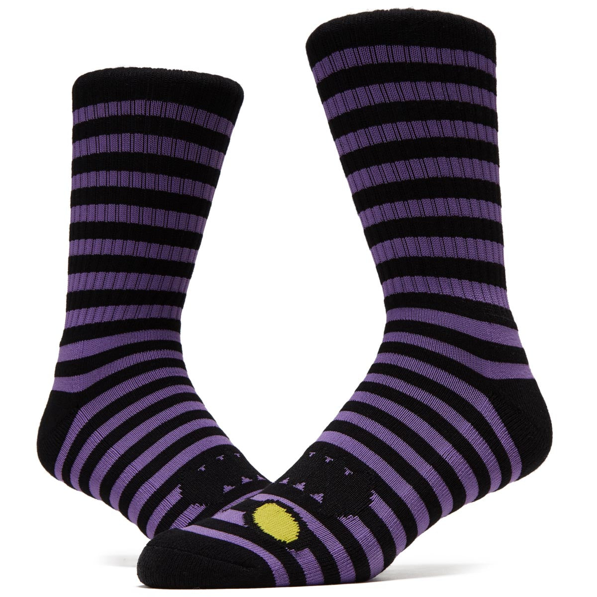 Toy Machine Monster Mini Stripes Socks - Purple image 2