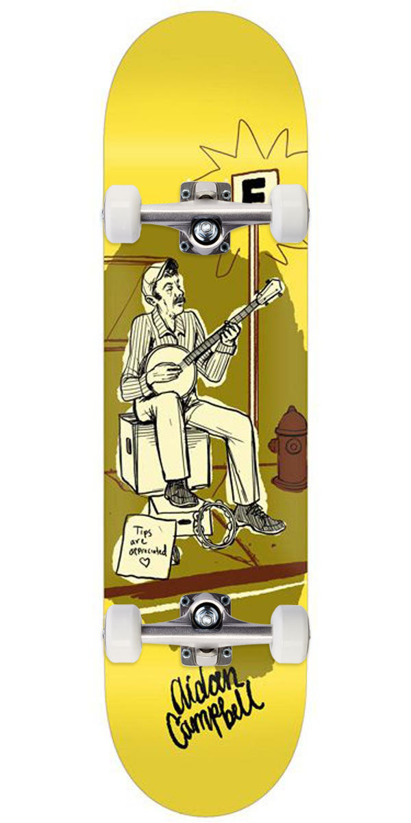 Foundation Campbell Busker Skateboard Complete - 8.50