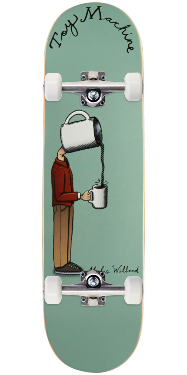 Toy Machine Willard Coffeehead Skateboard Complete - 8.38
