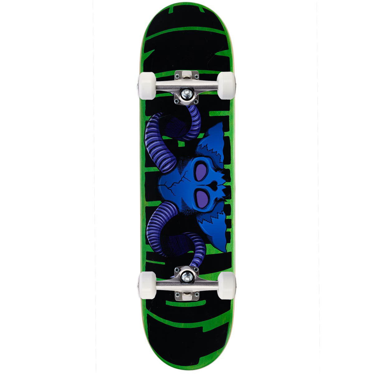 Toy Machine Horns Skateboard Complete - Blue - 8.00