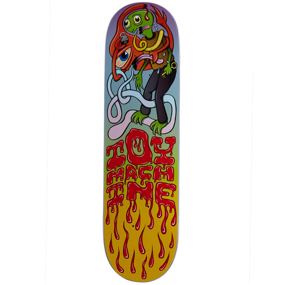 Toy Machine Lock And Key Skateboard Deck - 8.25