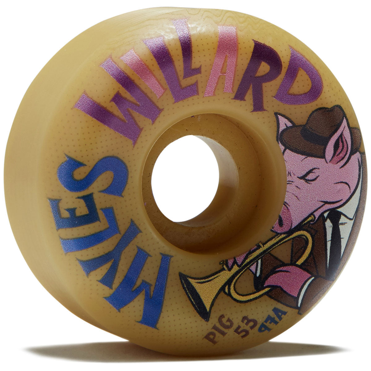 Pig Willard Jazz 97a Conical Skateboard Wheels - 53mm image 1