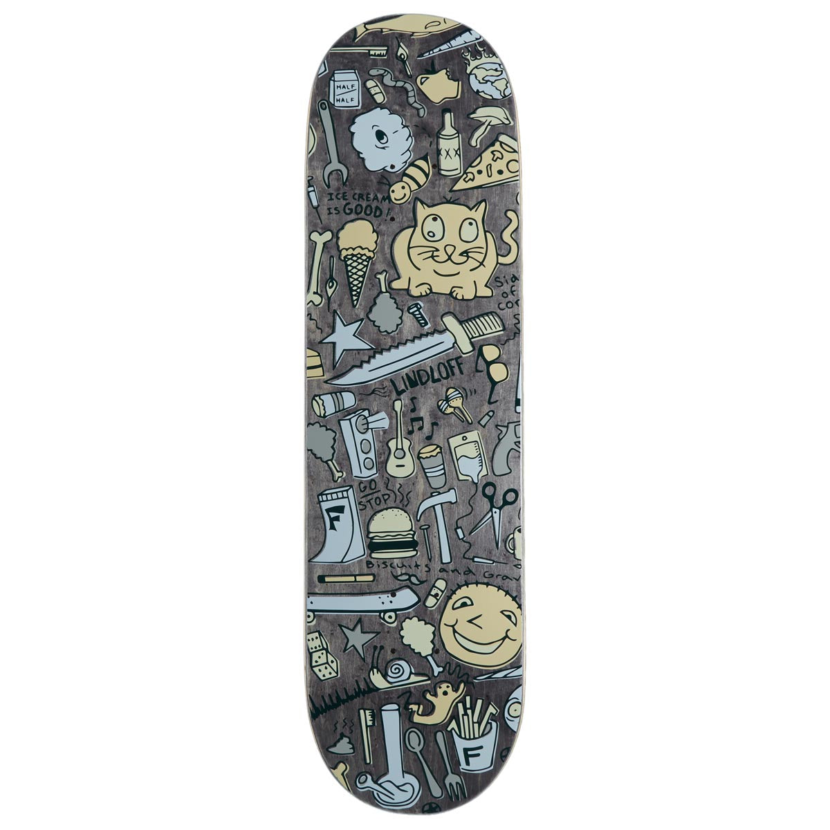 Foundation Lindloff More Stuff Skateboard Deck - 8.38