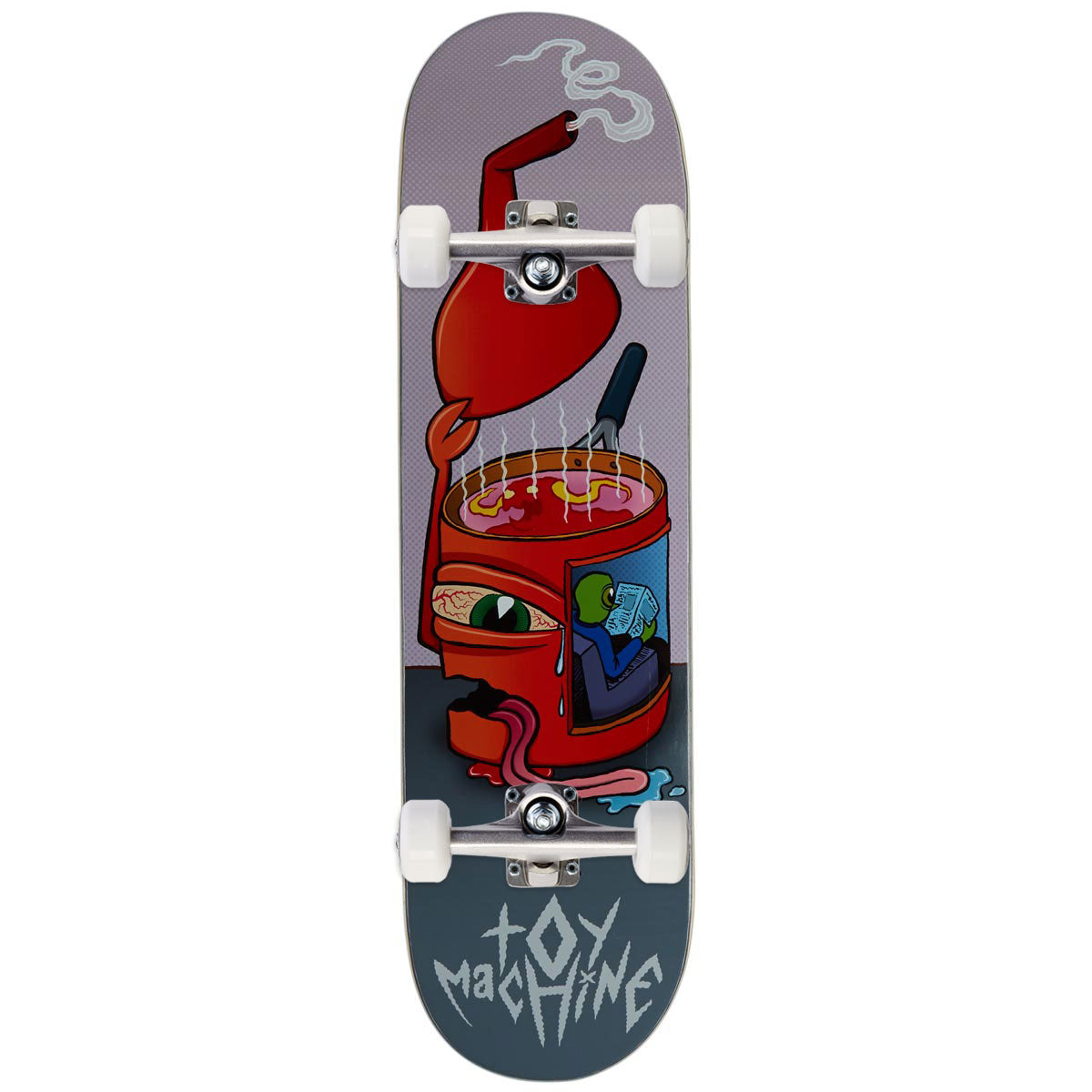 Toy Machine Brain Stew Skateboard Complete - 8.38