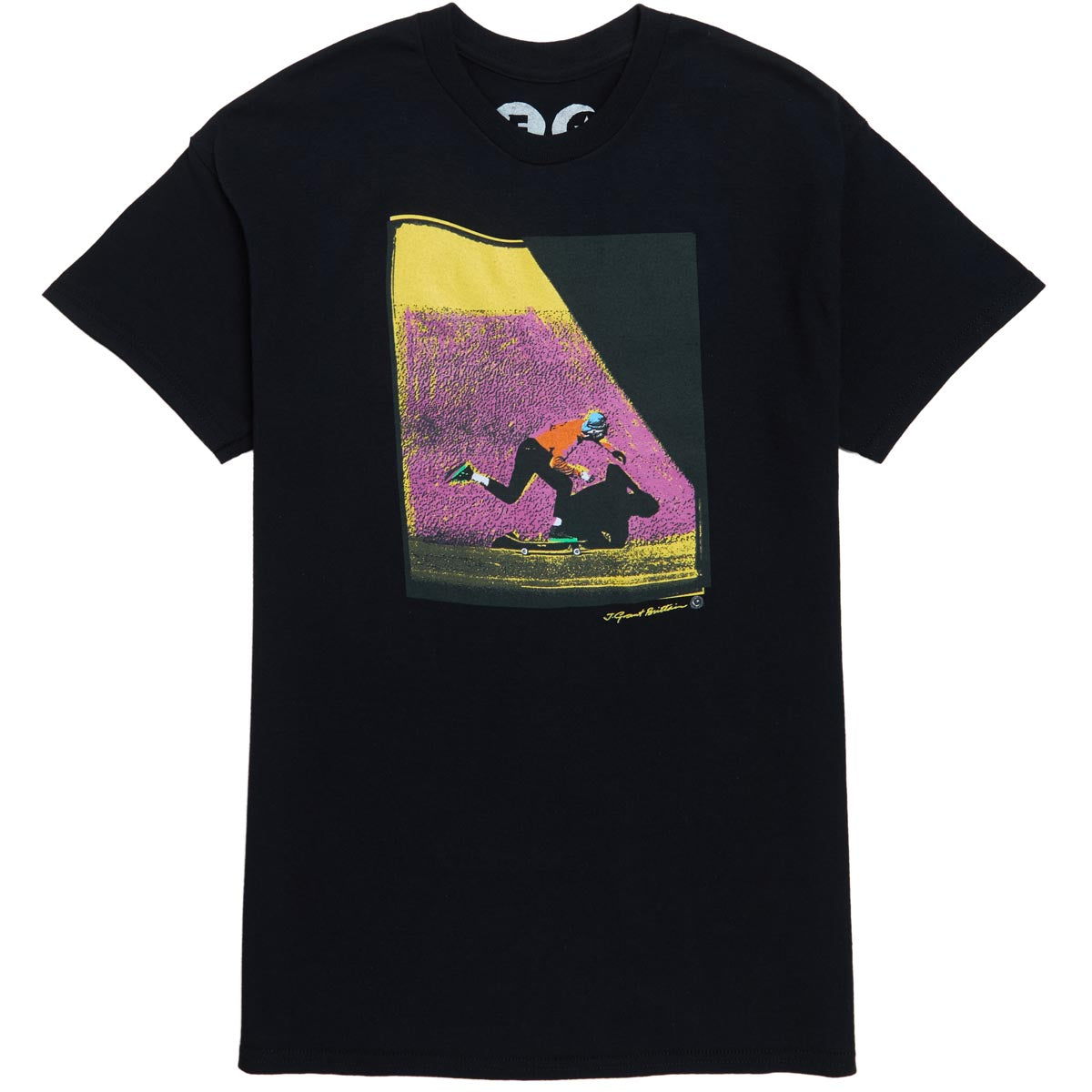 Foundation Pop Push T-Shirt - Black image 1