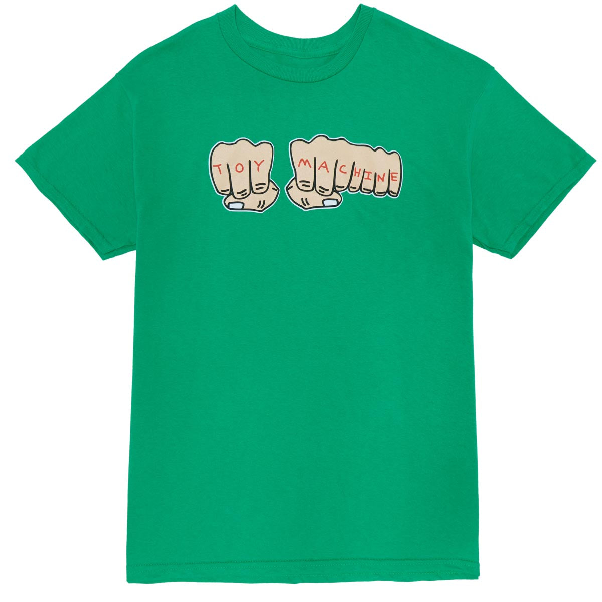 Toy Machine Fist T-Shirt - Kelly image 1