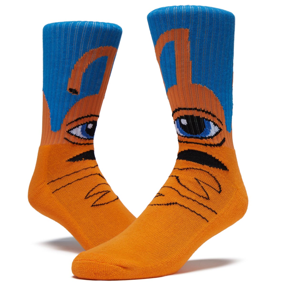 Toy Machine Sect Hug Socks - Orange image 2