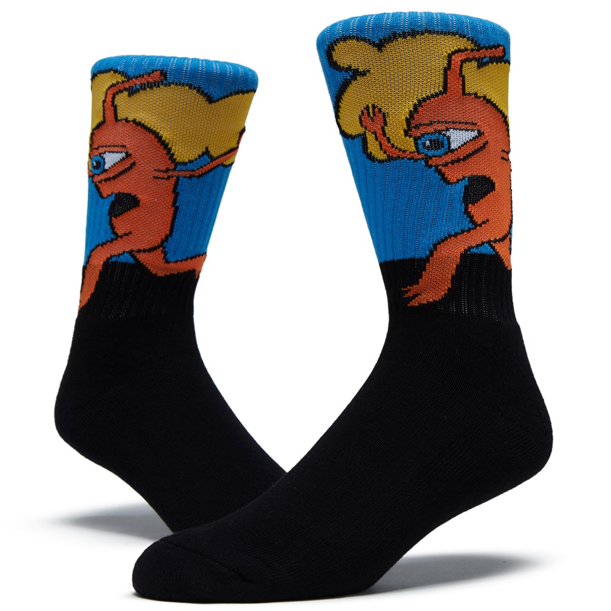 Toy Machine Early Sect Socks - Black image 2