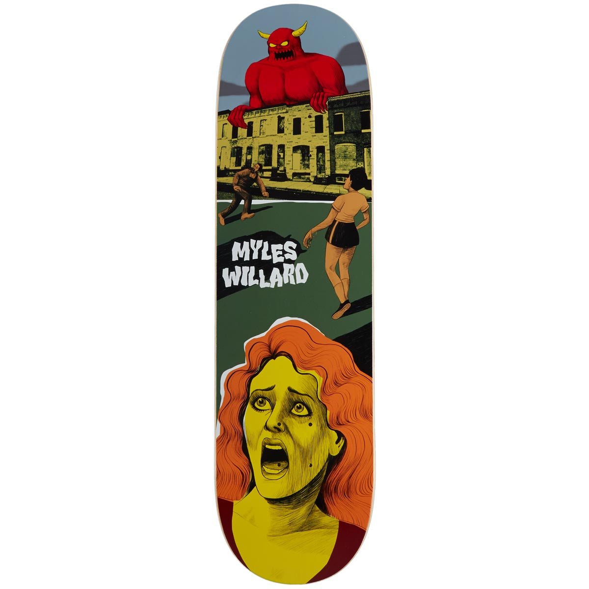 Toy Machine Willard Horror Show Skateboard Deck - 8.38