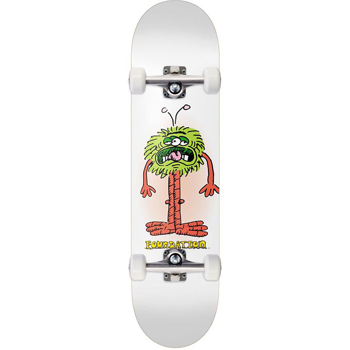 Foundation Green Monster Skateboard Complete - 8.25