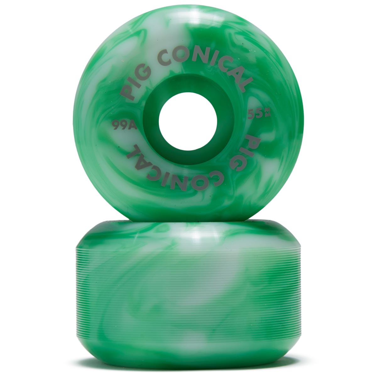 Pig Conical Swirl 99a Skateboard Wheels - 55mm image 2