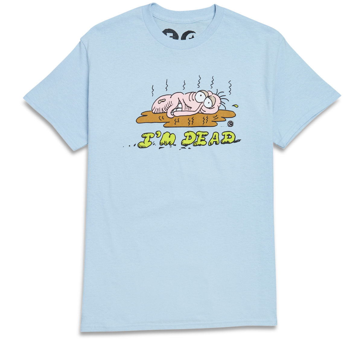 Foundation I'm Dead T-Shirt - Light Blue image 1